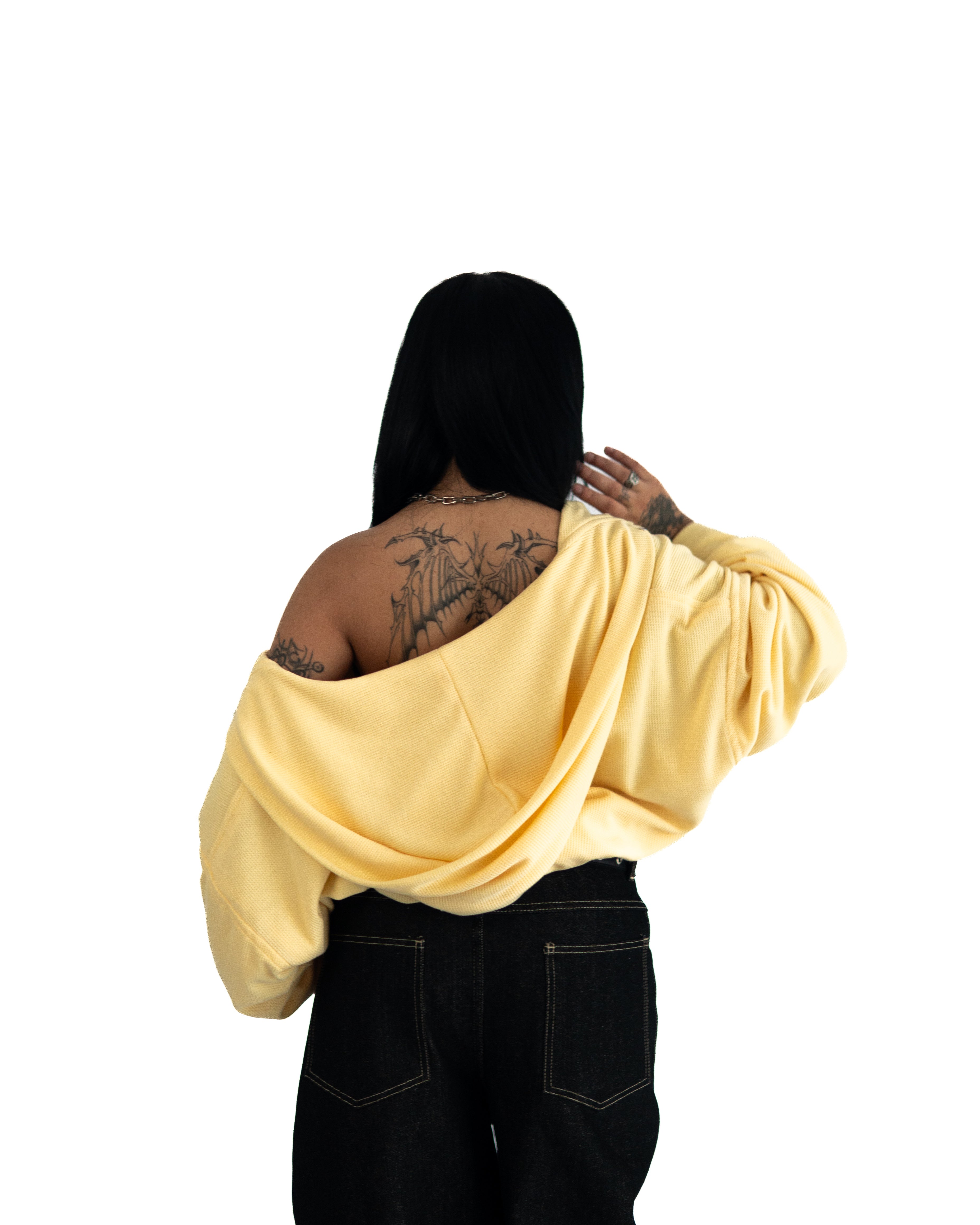 YELLOW ZIP HOODIE IGNITE