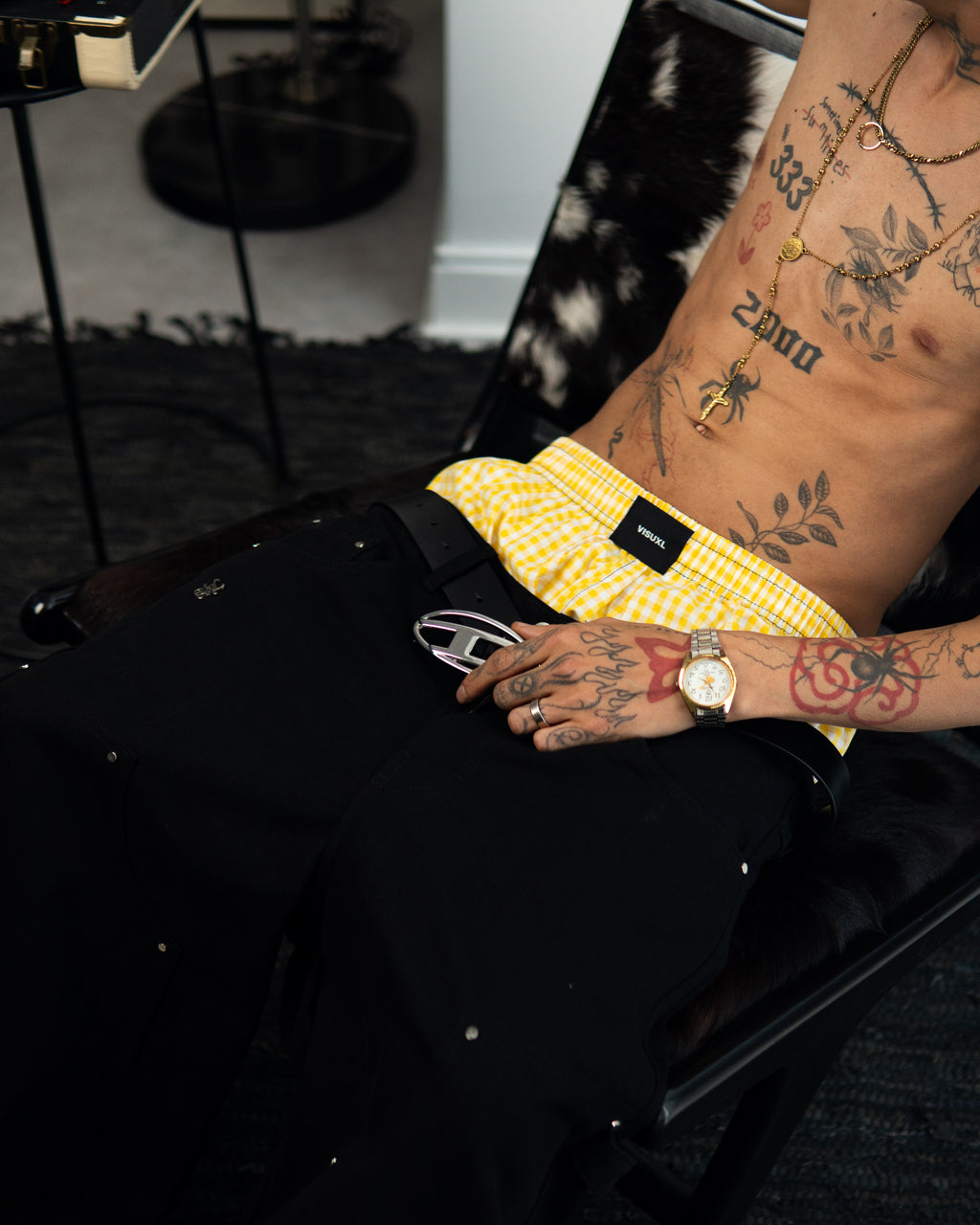 OFFHOUR BOXER SHORTS—YELLOW