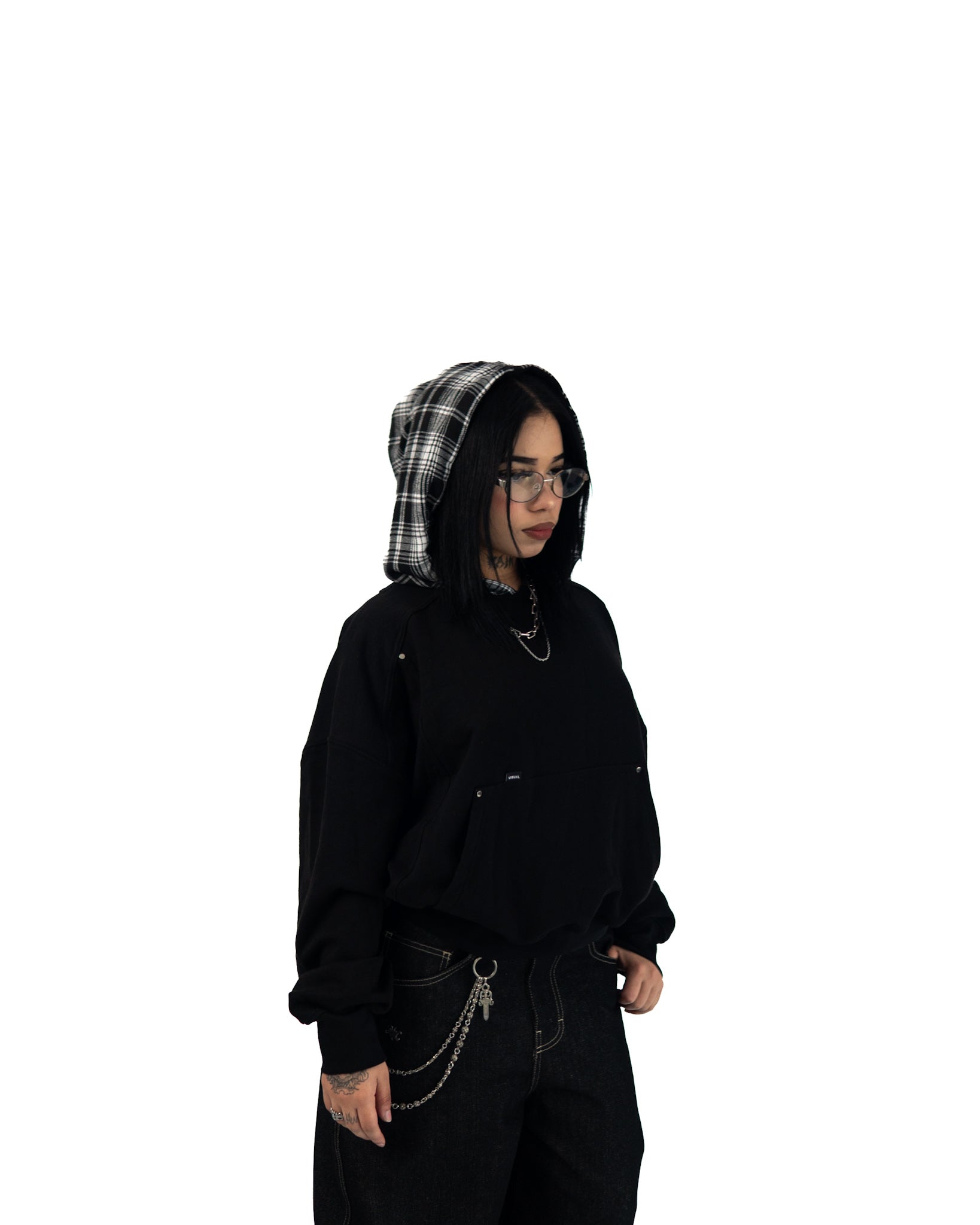 RIVET FRACTURE HOODIE