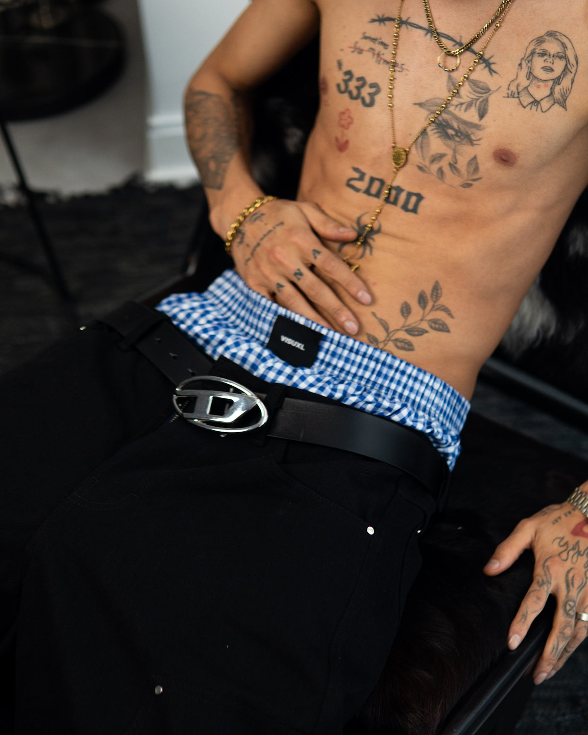 OFFHOUR BOXER SHORTS—BLUE