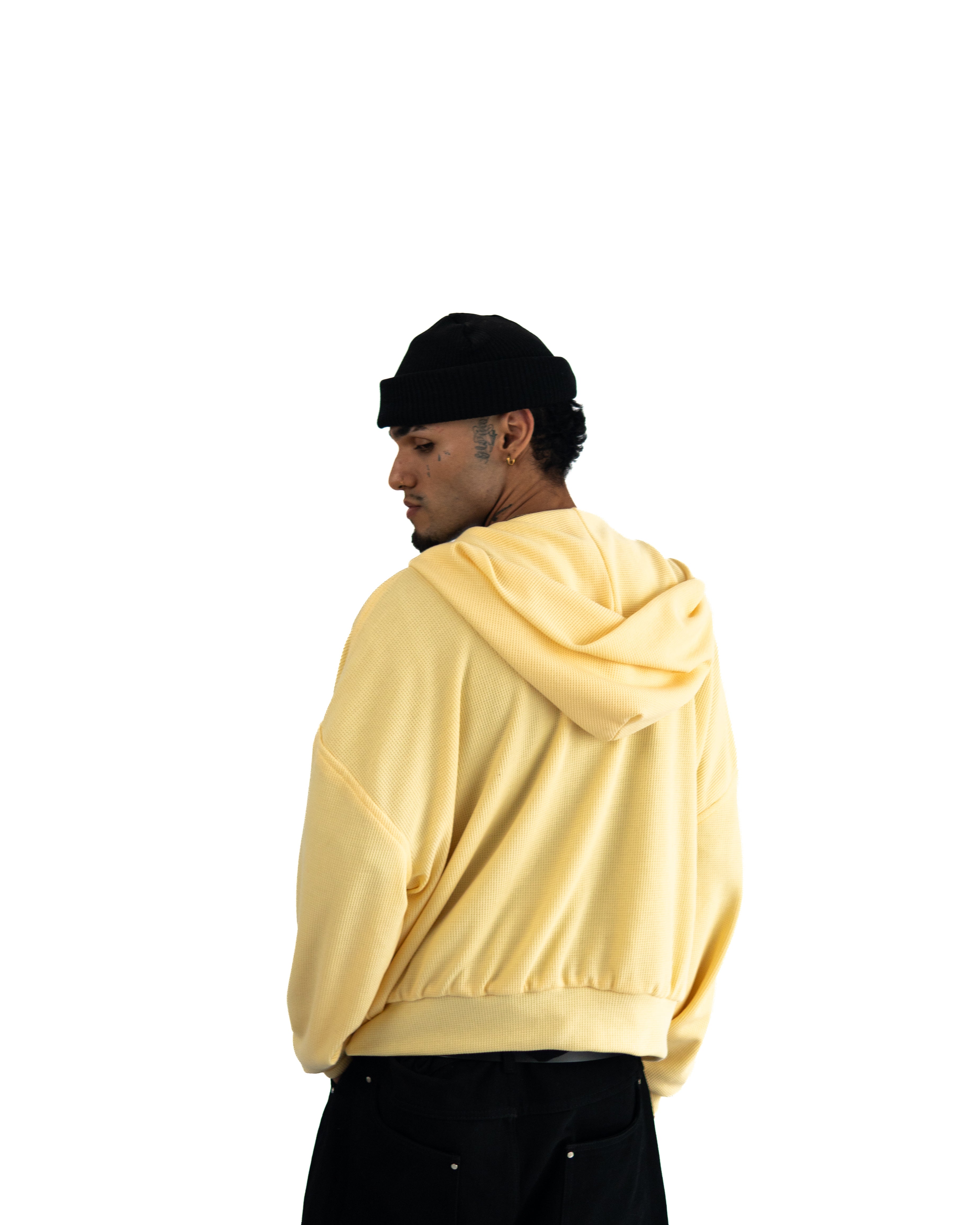 YELLOW ZIP HOODIE IGNITE