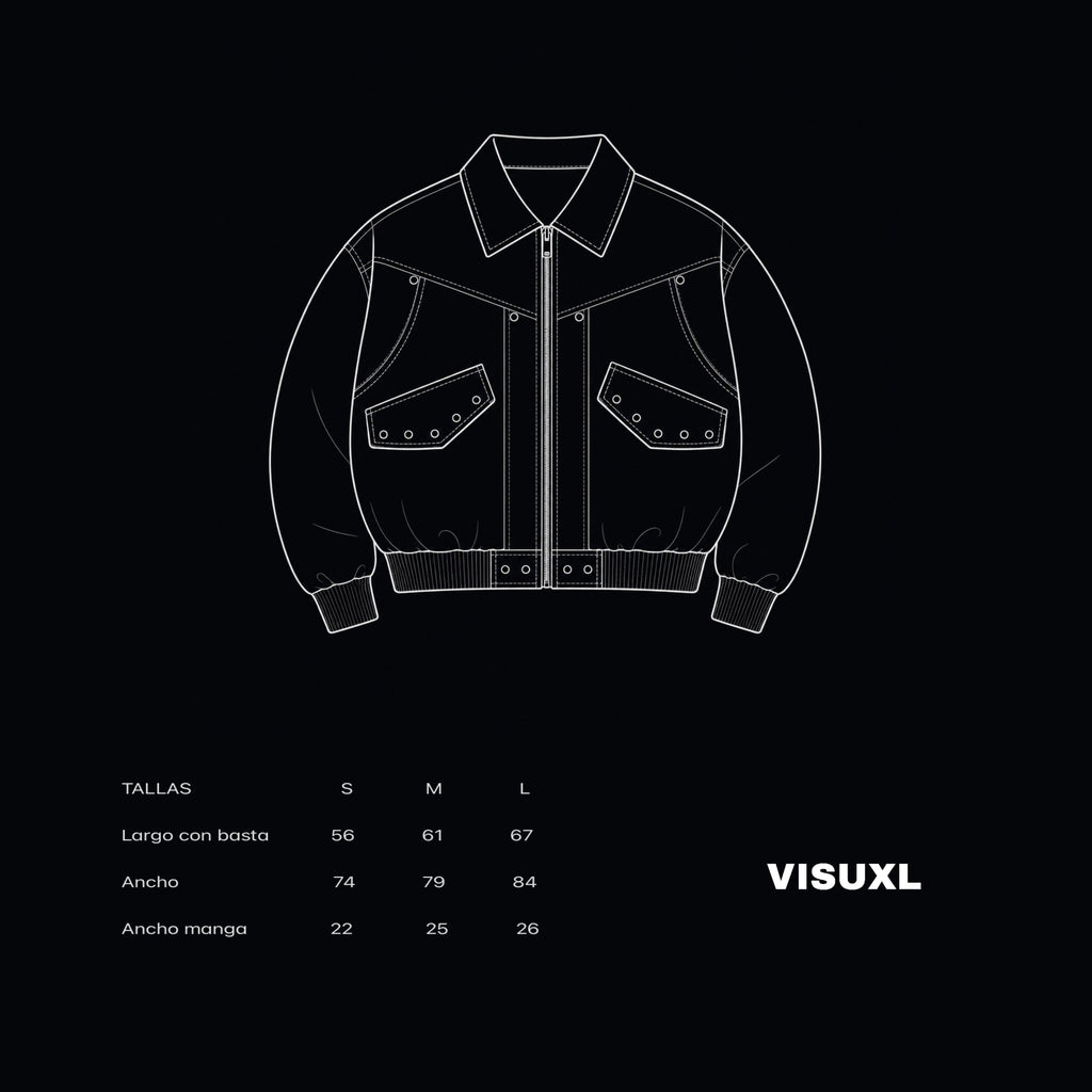 RIVET VINE LEATHER JACKET