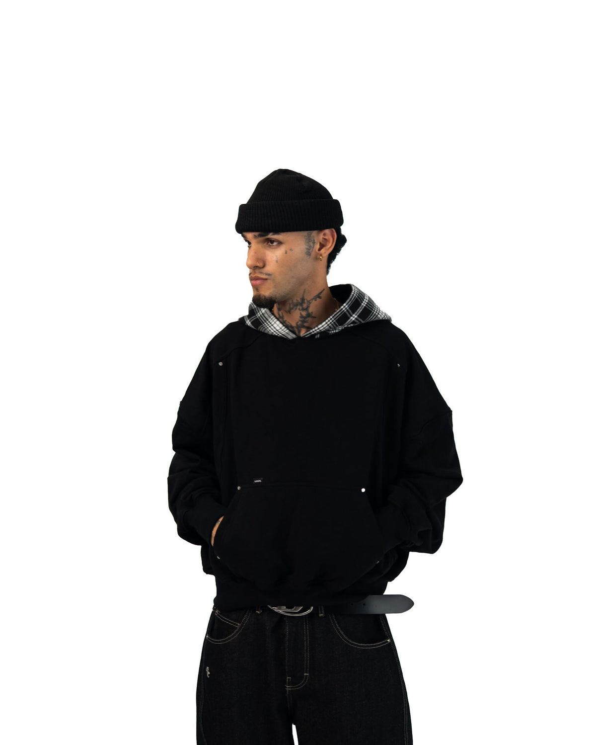RIVET FRACTURE HOODIE