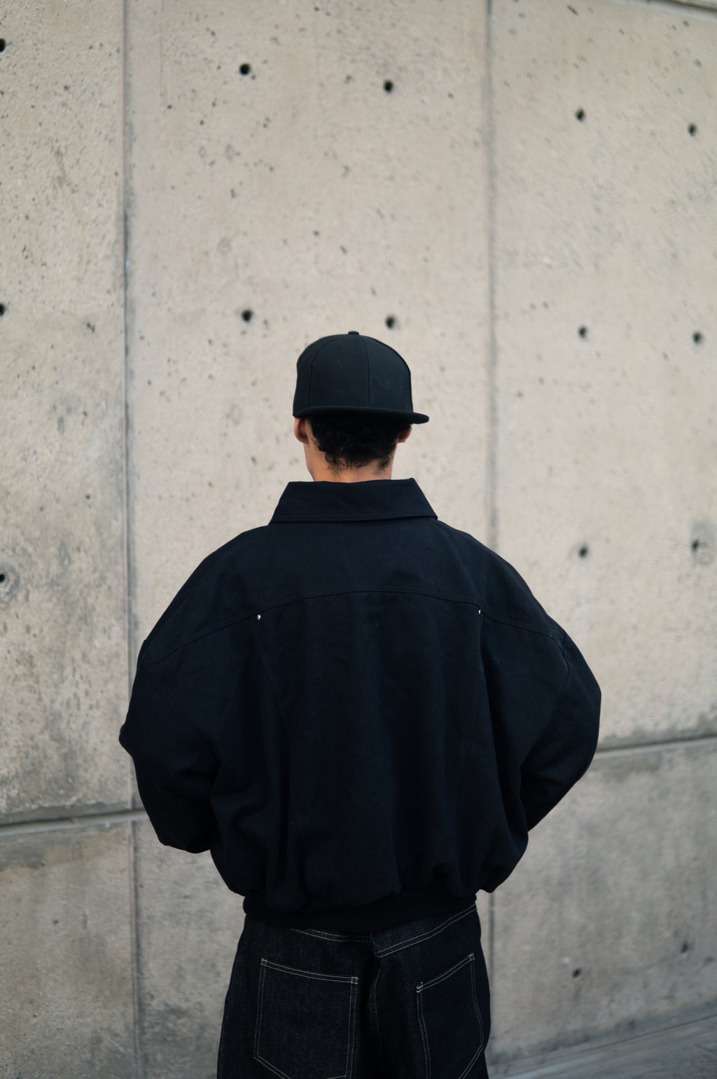 RIVET BLACK DENIM JACKET
