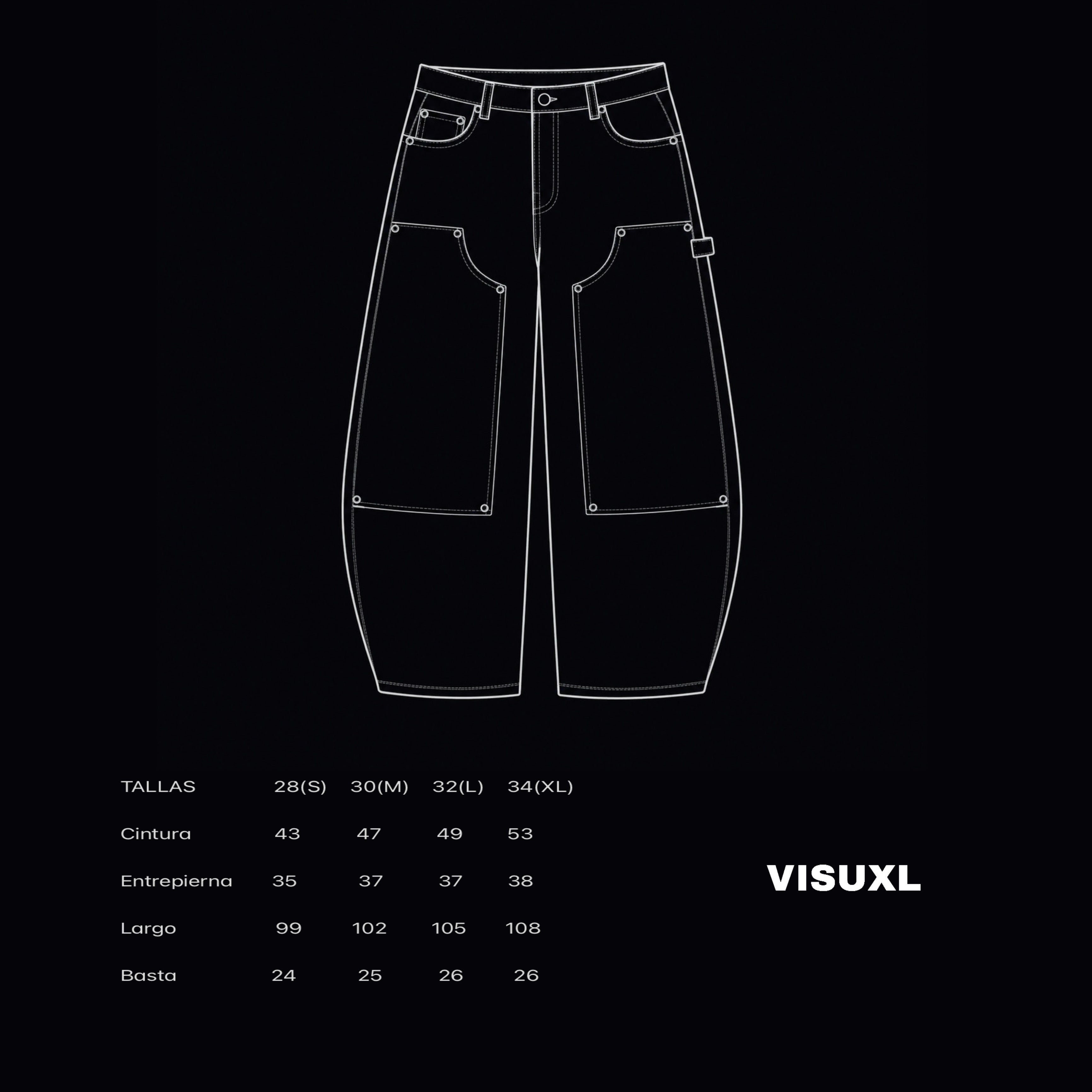 RIVET CARPENTER PANT