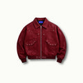 RIVET VINE LEATHER JACKET