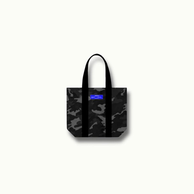 CAMO LABEL TOTEBAG