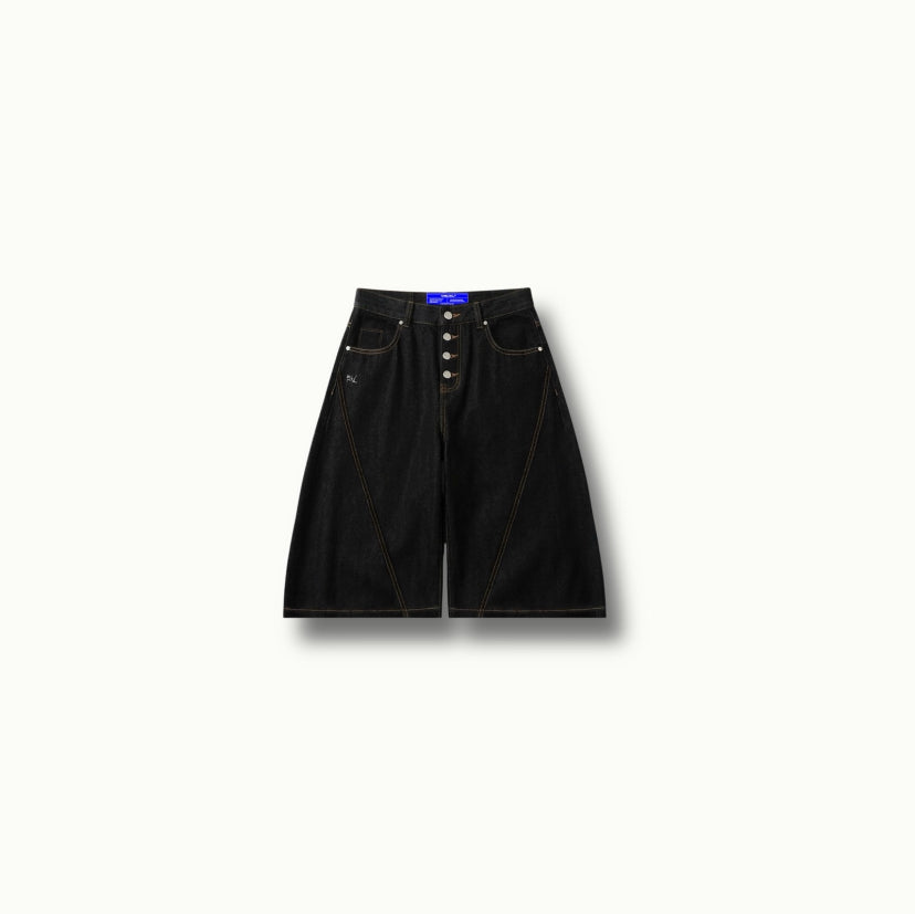 JORT RAW DENIM LINE BLACK